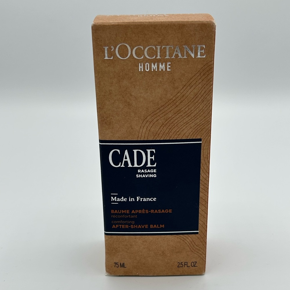 L’Occitane CADE COMFORTING AFTER-SHAVE BALM Loccitane Men’s Product $40 NIB